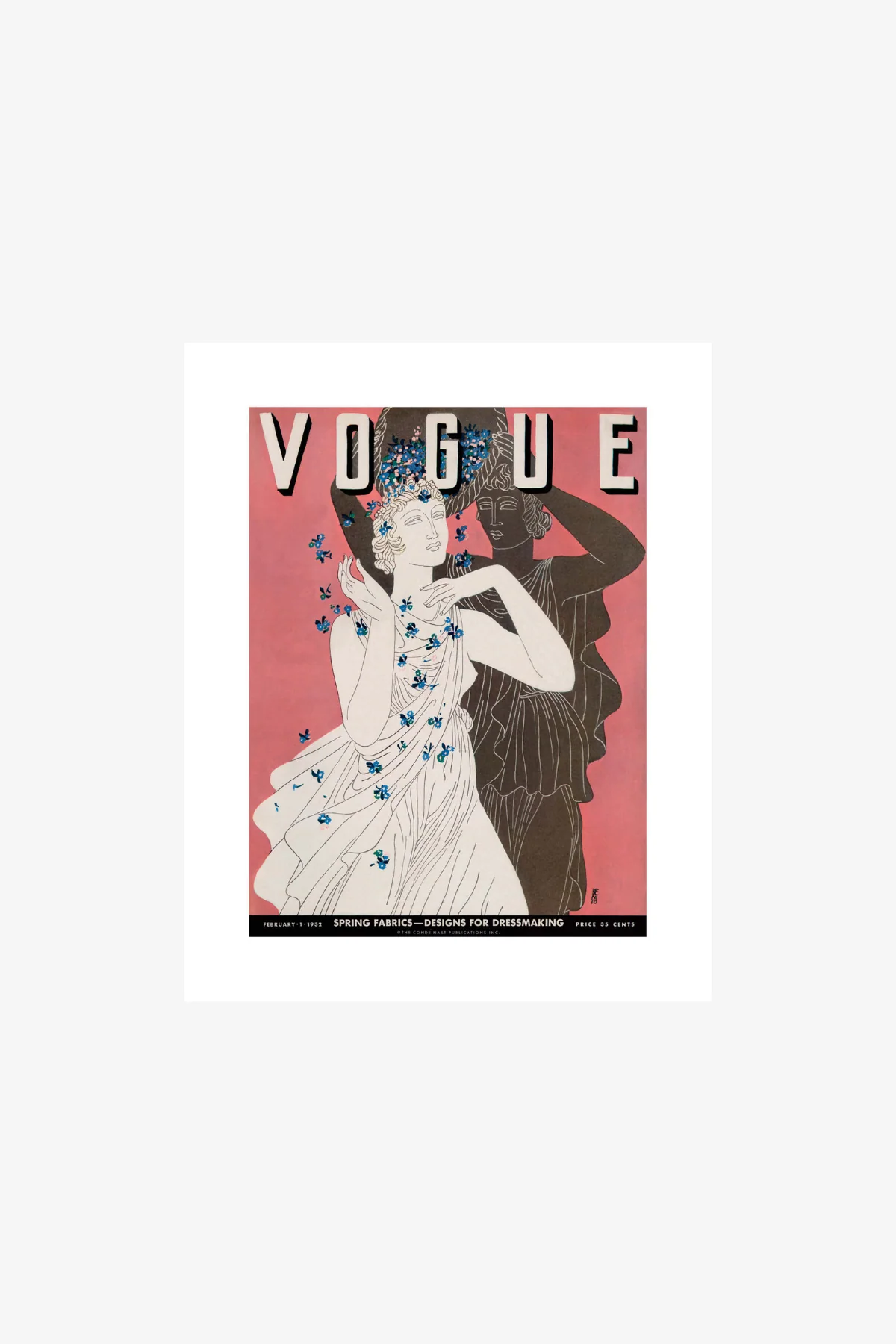 Vogue 1932 E.G Benito Pouring Basket Cover Print - Image 3